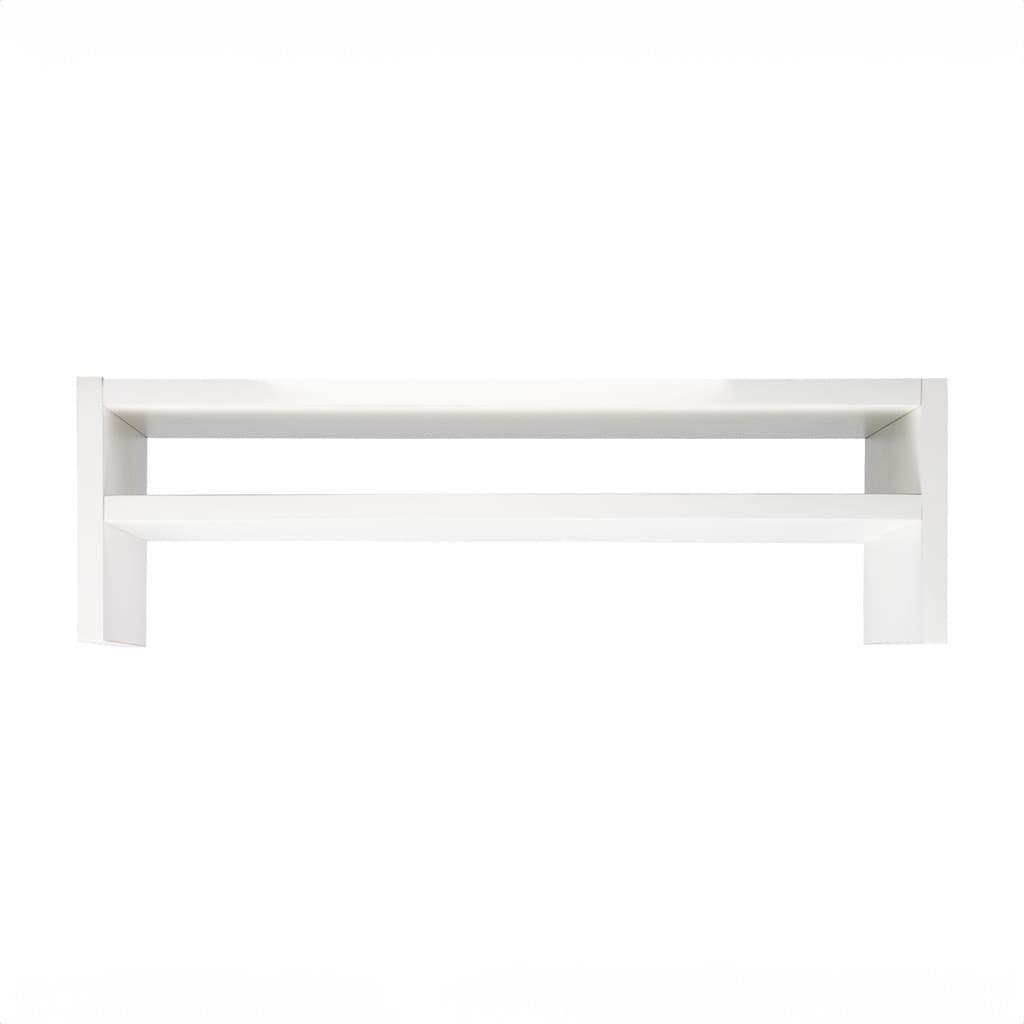 Suporte Elevado Para Monitor de Mesa MDF Organizador Ergonômico Home Office 50x25cm
