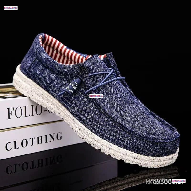 Sapatos casuais masculinos, mocassins leves, sapatos masculinos de lona macia, sapatos vulcanizados para dirigir XKKI 0O