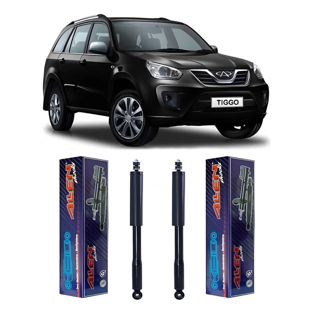 Par Amortecedor Traseiro Chery Tiggo 2011 2012 13 14 15 2016