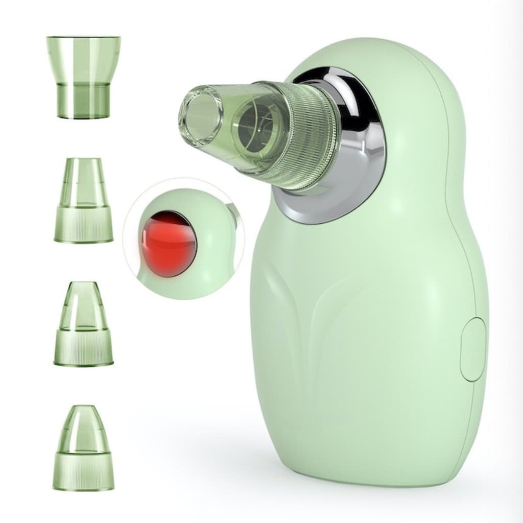 Cross-Border compressa quente instrumento de cravo doméstico elétrico Acne sucção poros limpador Facial novo estilo