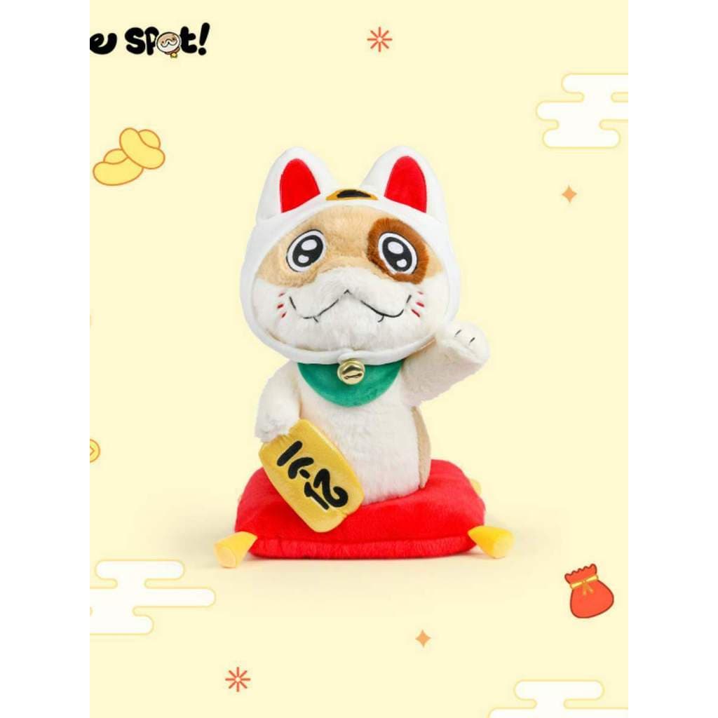 Genuíno sorte fortuna filhote de cachorro cobra brinquedo de pelúcia Tim Fu cobra boneca zodíaco Ragdoll ornamentos reun