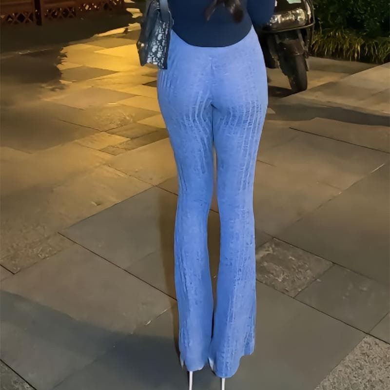Ultra-fino quente menina queimado calças femininas virilha zíper curvo sobre transparente interior cintura alta Leggings