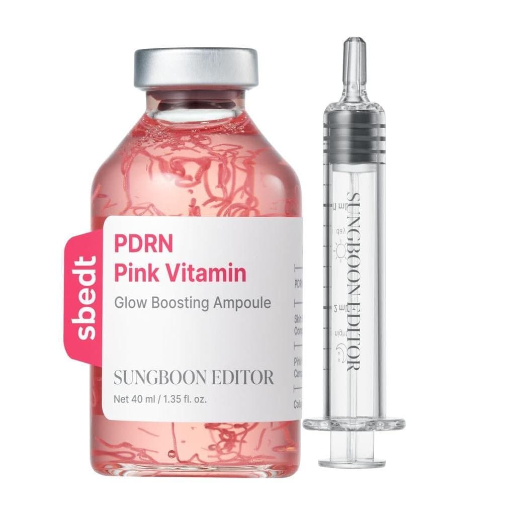 SUNGBOONEDITOR Sérum Revitalizante Intensivo com Peptídeos de Colágeno e PDRN Rosa |   Sérum facial contendo peptídeos d