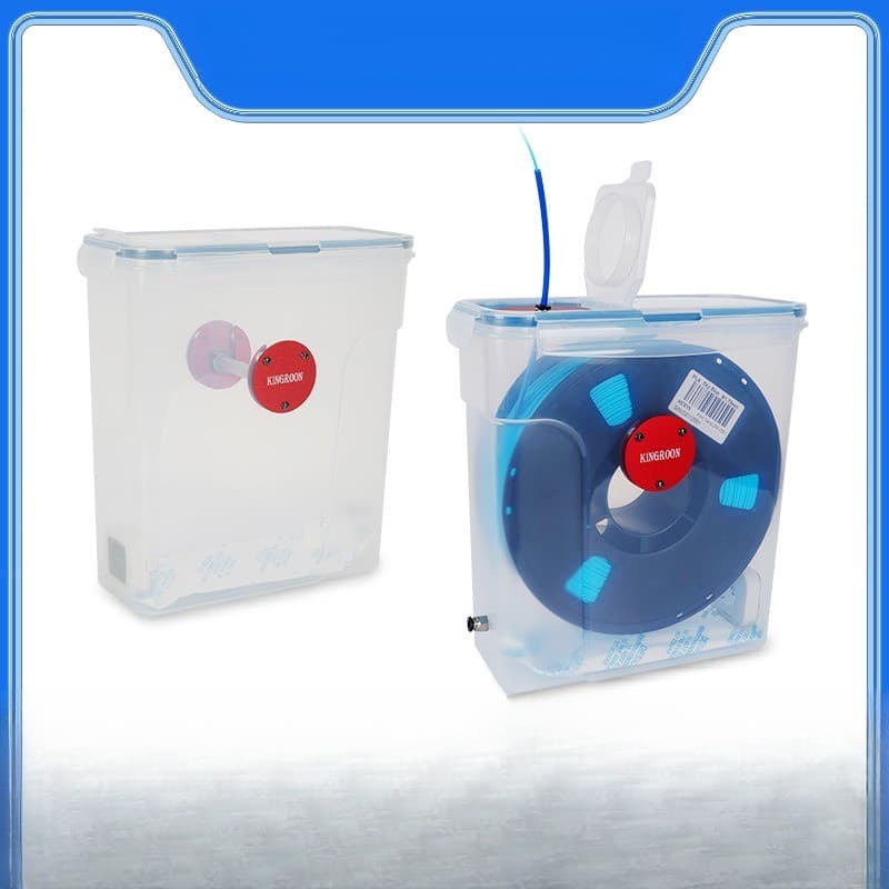 Acessórios para impressora 3D PLA/ABS/PETG Consumíveis Caixa de secagem 1KG Embalagem Caixa de armazenamento de barril d