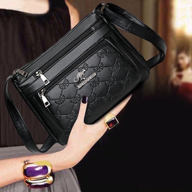 bolsa feminina Bolsa Textura de couro genuíno bolsa feminina de meia-idade bolsa mãe 2022 novo estilo bolsa feminina pad