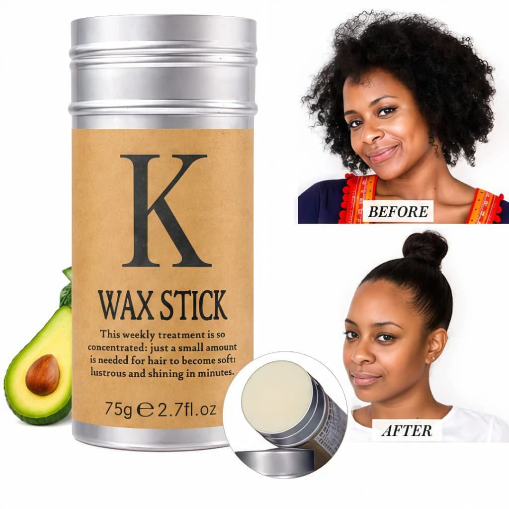 Bastão de cera capilar profissional portátil/Sem fragrância/adequado para qualquer tipo de cabelo