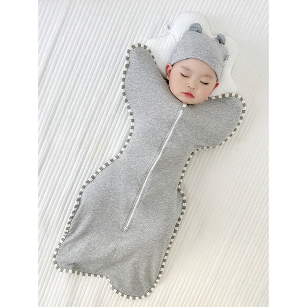 Comércio exterior europeu americano verão fino saco de dormir do bebê imitação útero render estilo recém-nascido Swaddli