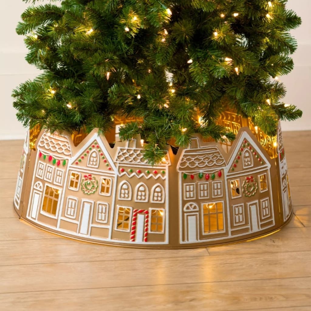 Colar De Saias De Árvore De Natal Anel Decorativo
