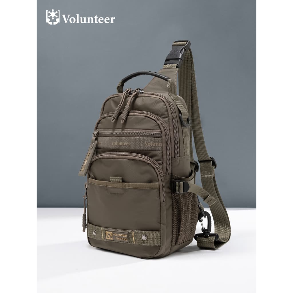 Warondier Bolsa Mensageiro Masculina Verde Exército Bolsa Portátil Ao Ar Livre Multi-bolso Dupla Utilização Pequena Moch