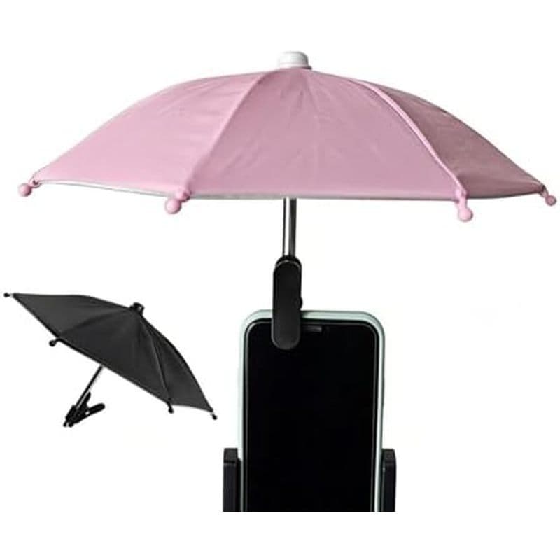 Clipe De Guarda-Chuva Para Celular , Protetor Solar Telefone Externo Com Design De Ângulo Flexível , Viseira De Sombra D