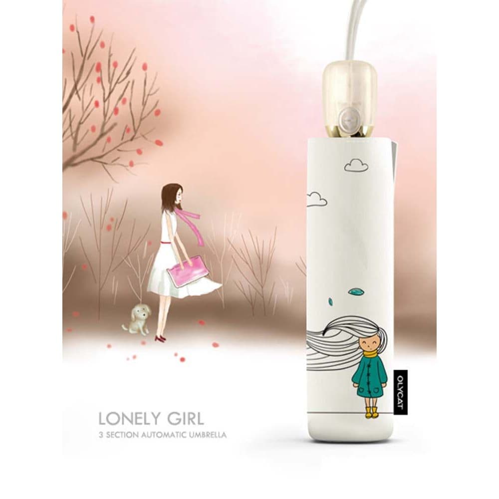 Guarda-sol automático alemão feminino protetor solar Anti-ultravioleta portátil dobrável guarda-chuva pequeno fresco dup