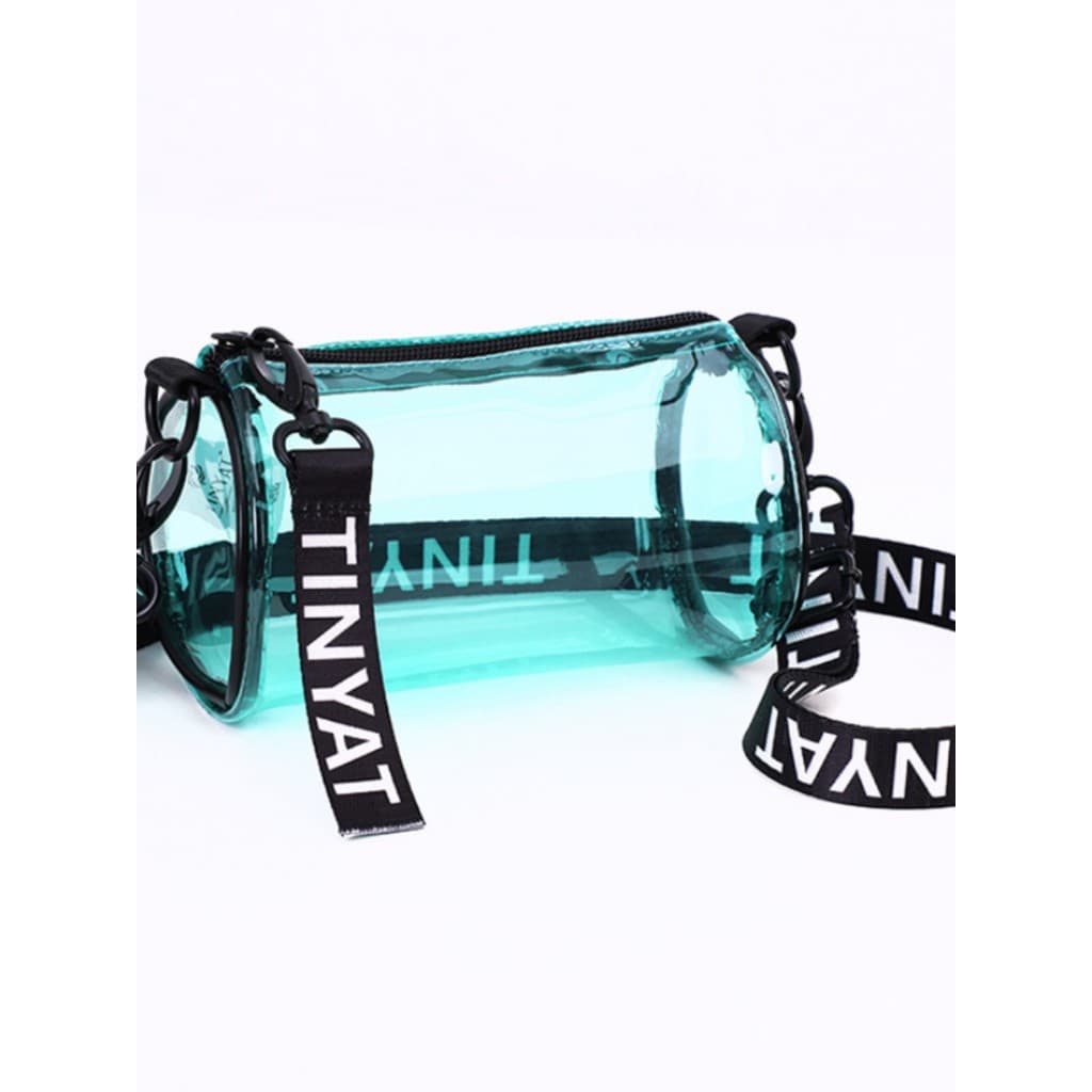 Doce cor saco do telefone móvel feminino mensageiro novo estilo de um ombro verão pequeno saco PVC transparente geléia s