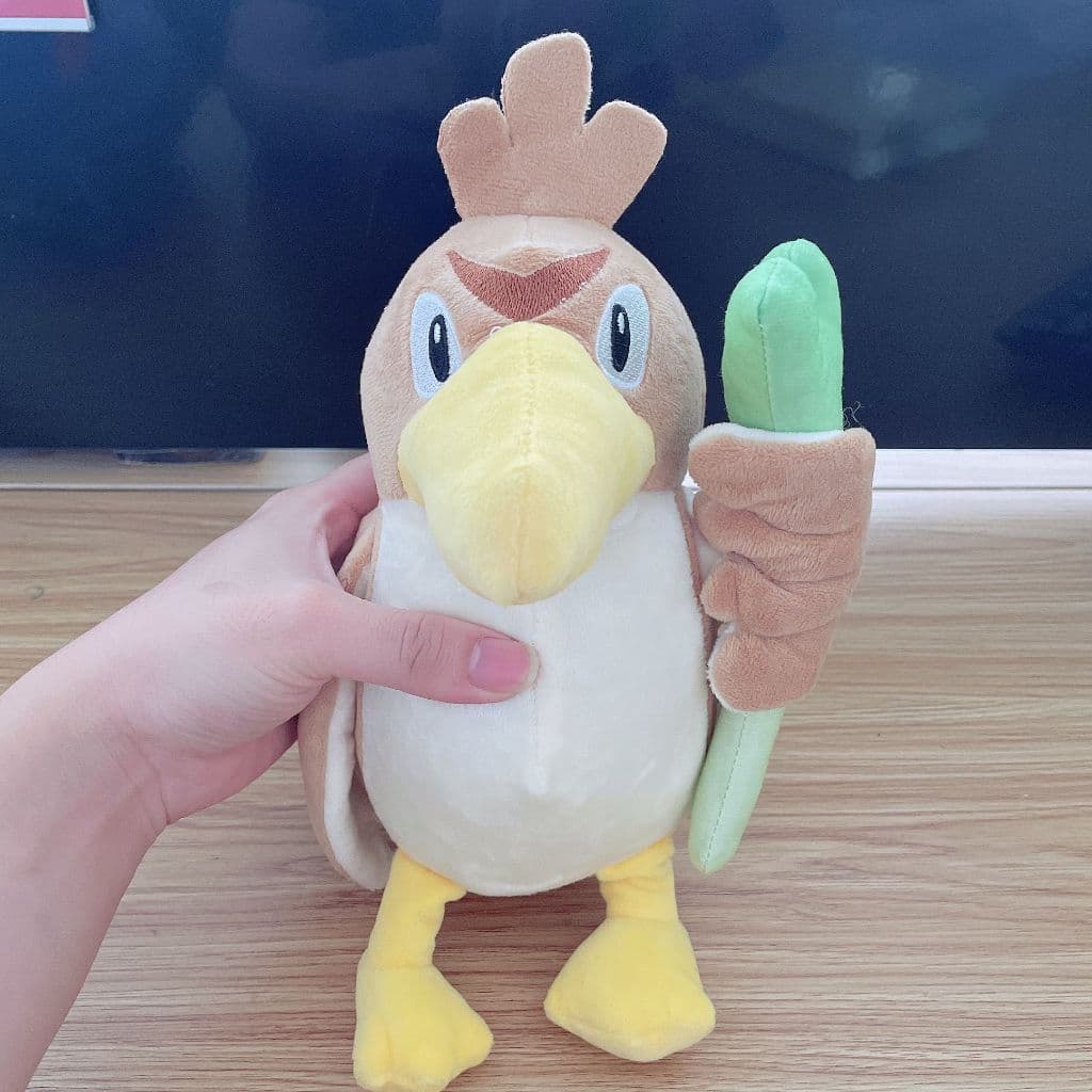 23cm Pokemon Farfetchd Plush Brinquedos Recheados Boneca De Pelúcia Presentes De Suaves Para Crianças Kids