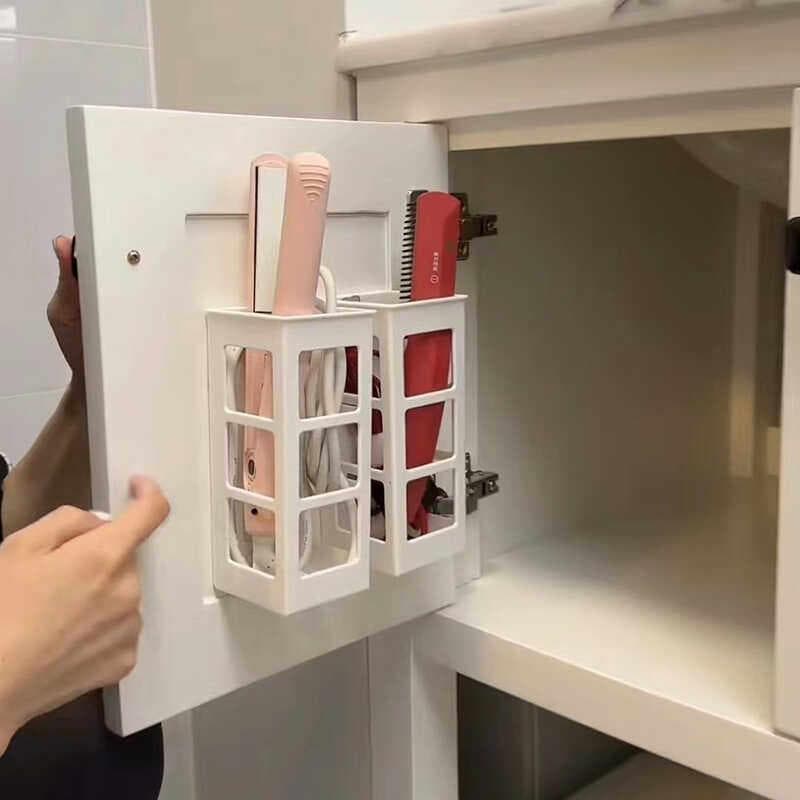 Curling ferro camada de armazenamento rack de cabelo reto curling clipe placa estilista rack toalha de lavagem de toalet