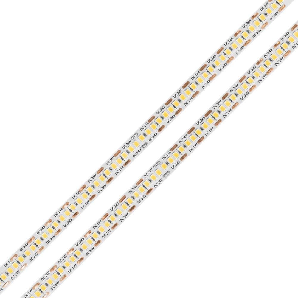 Fita LED Dimerizável 5 Metros Interno IP20 24W/M 3000K 240leds/m 24V 2760lm Alto IRC 95 - Lumanti