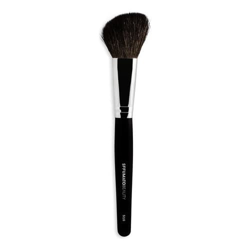 Pincel Para Blush E Contorno S18 Sffumato Beauty Cabo Preto