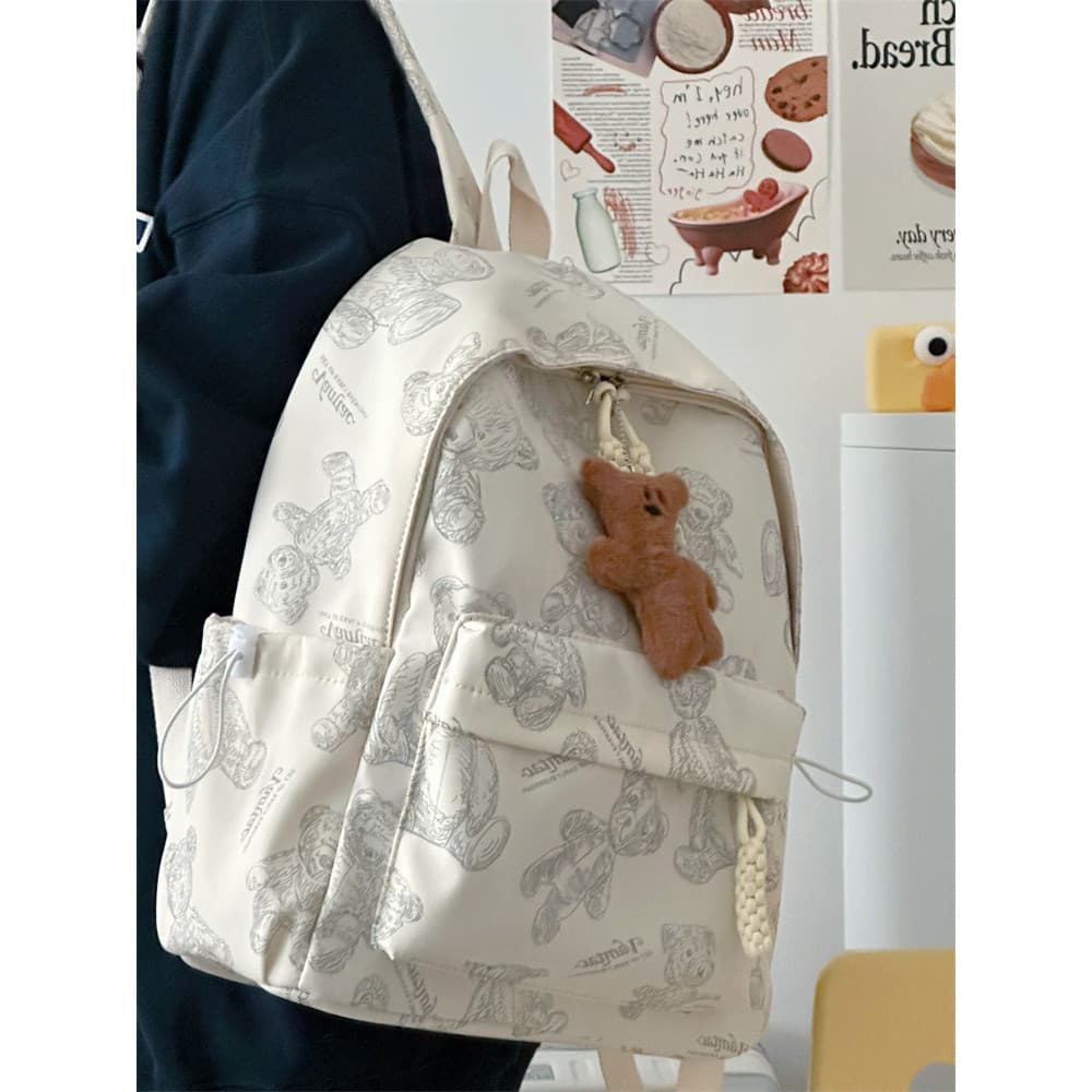 Huaxi mochila feminina 2025 novo estilo leve All-Match viagem High-End mochila senhoras estudante universitário mochila
