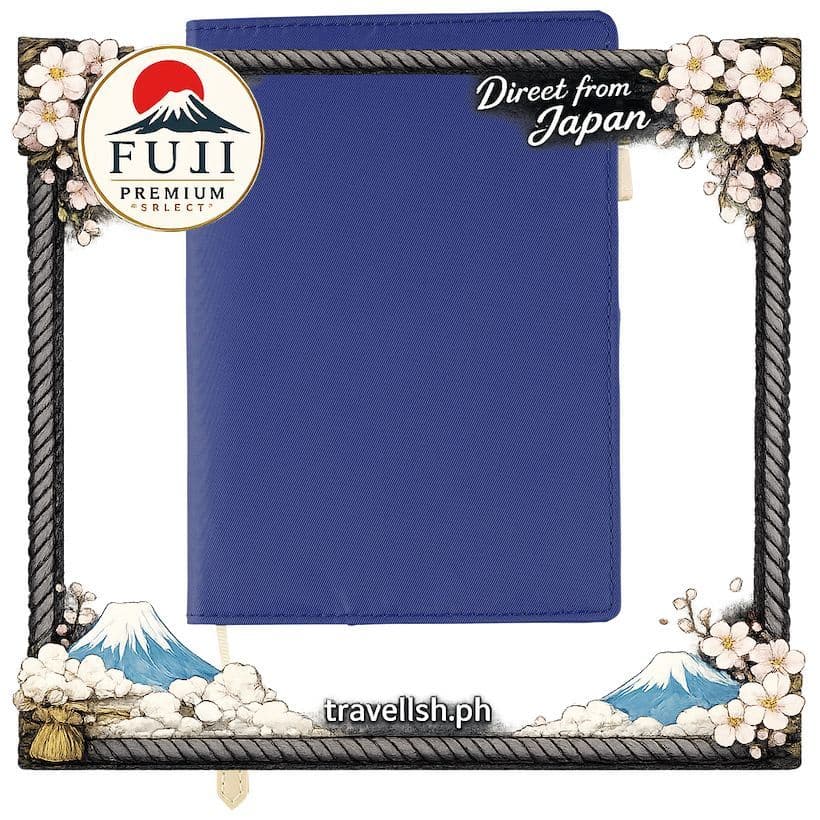 [Hobonichi] Capa Protetora Durável para Planner Hobonichi Techo Day-Free Tamanho A6 Azul Claro 【Direto do Japão】