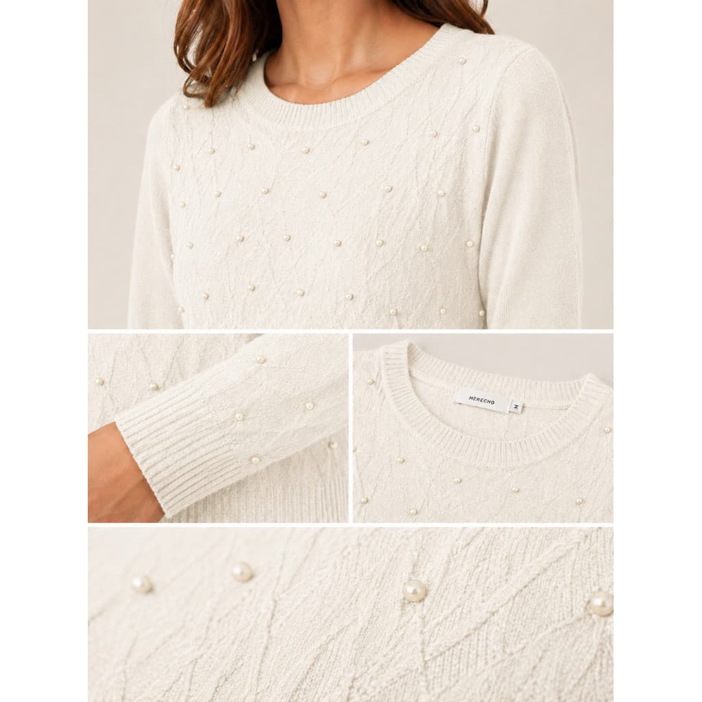 Suéter Feminino Tricot Leve Elegante e Atemporal Outono Inverno