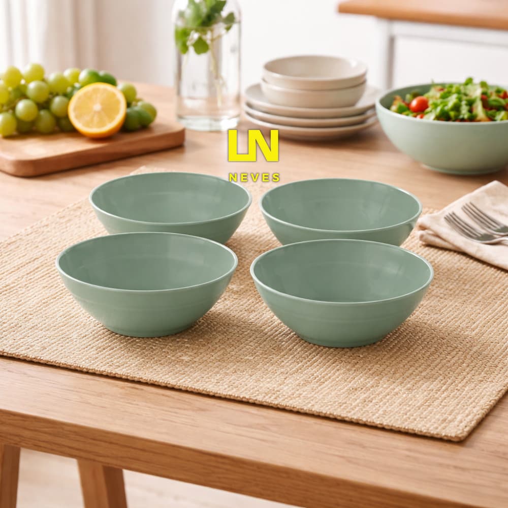 CONJUNTO 4 BOWLS 330ML Cores Sortidas Giplás