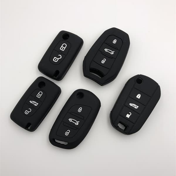 Adequado para Citroen novo Alice C4 Sega C4LC3-XRC3XRC5C6 caso chave do carro Silicone