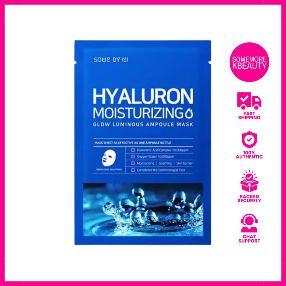 SOME BY MI Máscara Ampola Luminosa # Hidratante com Ácido Hialurônico 25g