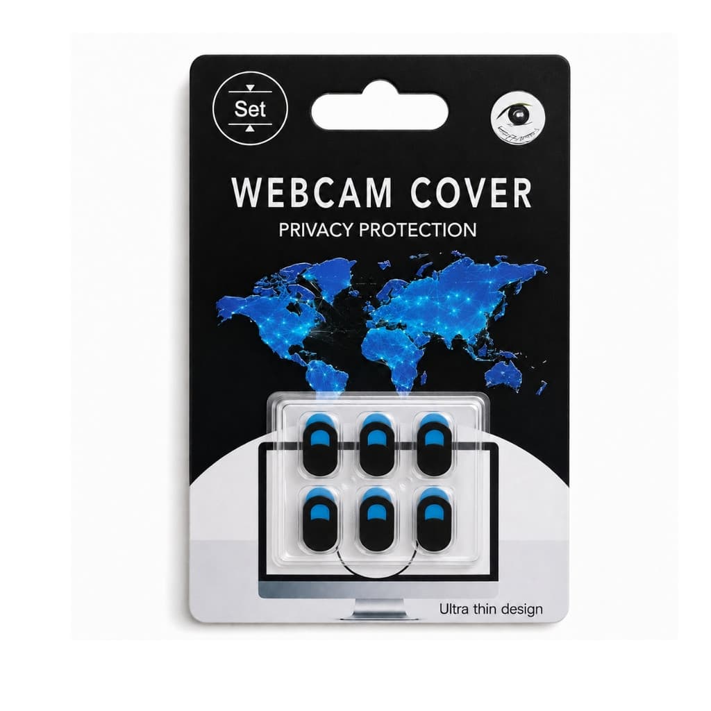 Protetor de Câmera Privacidade Tampa de Webcam Notebook e Celulares Anti-espião