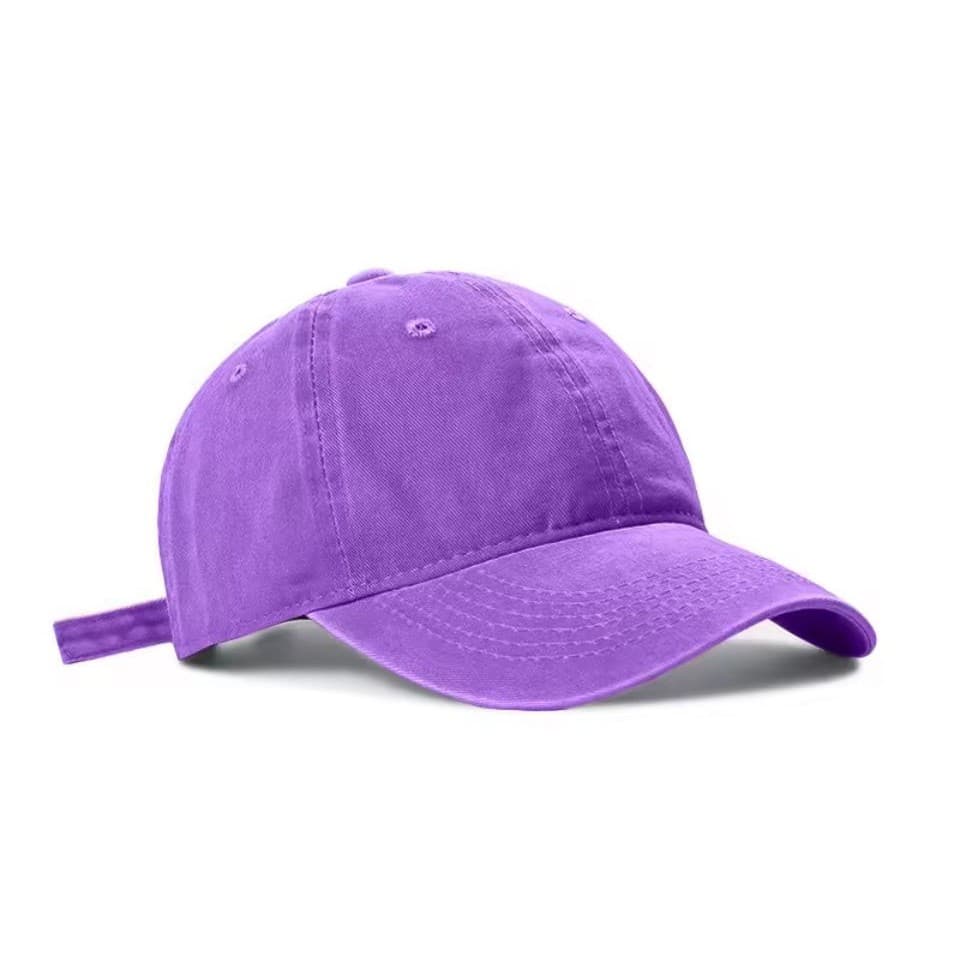 Boné Aba Curva Sarja Básico Liso Vintage Estonado Masculino Feminino Casual