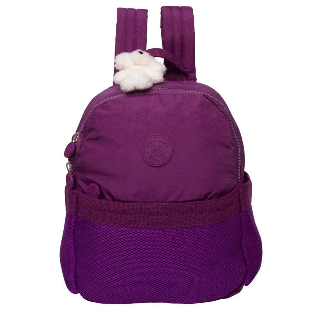 Mochila Costas Bolsa Juvenil 16 Xeryus Trendy Roxo