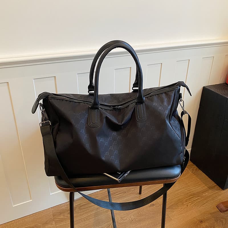 Bolsa de viagem feminina de grande capacidade Fitness pano de náilon à prova dwaterproof água portátil saco do mensageir