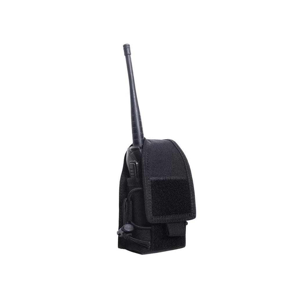 Ao ar livre tático Molle Walkie-talkie talkie saco multifuncional caso de chamada sem fio ventilador militar saco do tel