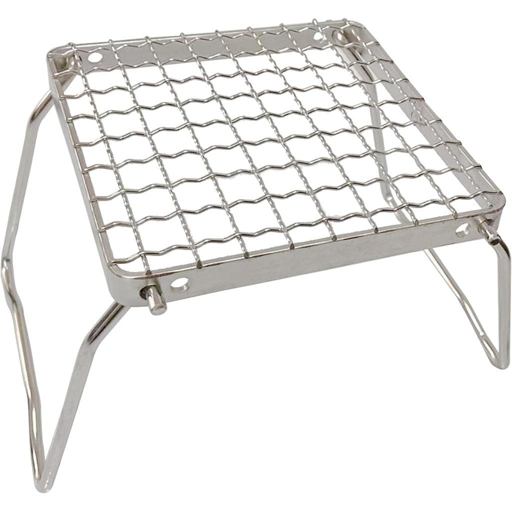 Churrasqueira de Camping Ultralight MDUG com Pernas Dobráveis – Grelha de Aço Inoxidável 304, Fogão a Gás Portátil e Sup