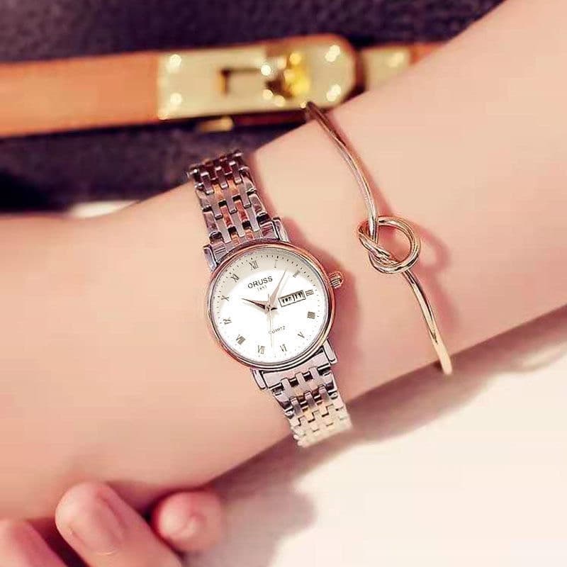 relogio feminino pequeno relogio feminino Ins Super Hot Swiss Automático Mecânico Feminino Tendência da Moda Movimento L