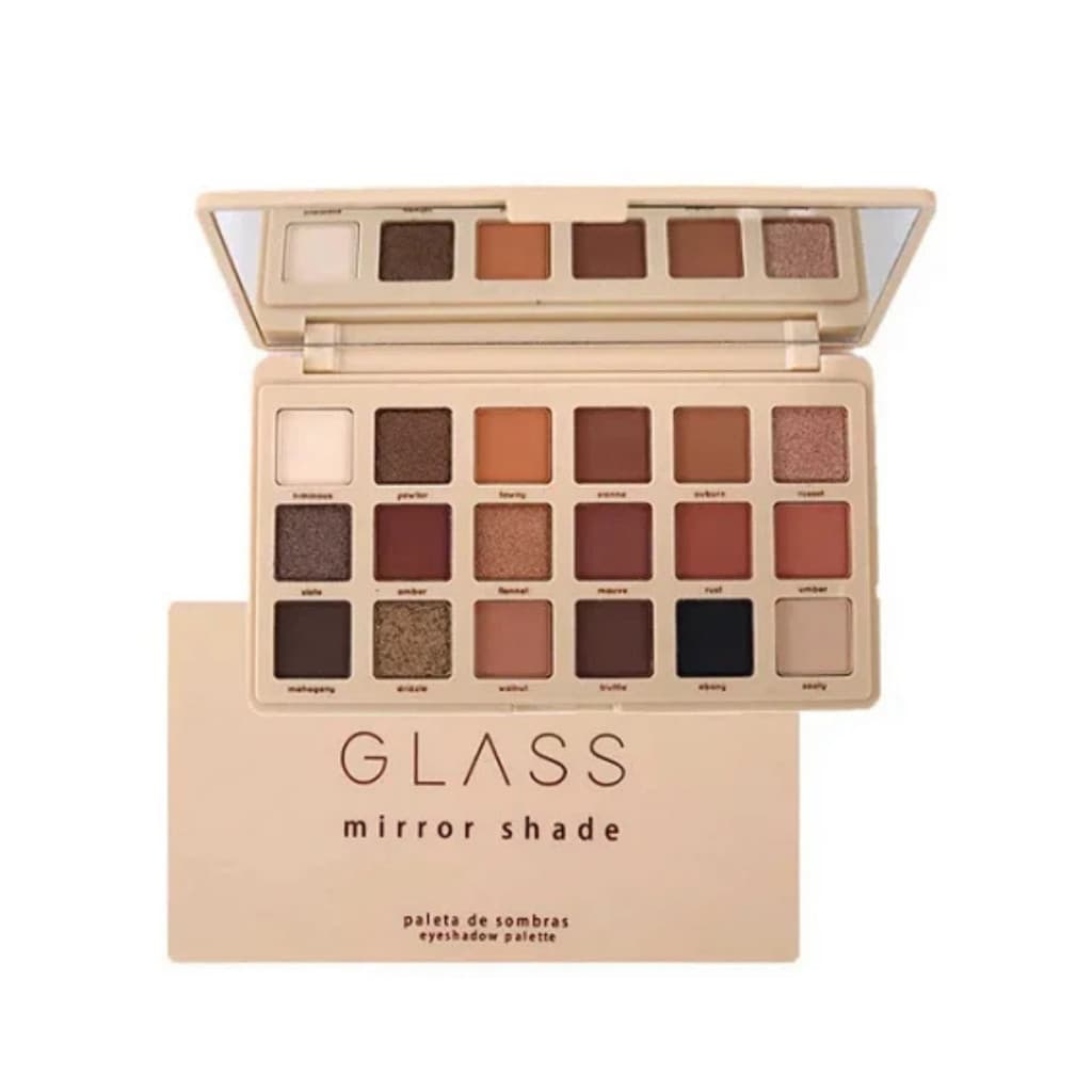 Paleta de Sombra Glass Mirror Shade 18 Cores - Ruby Rose