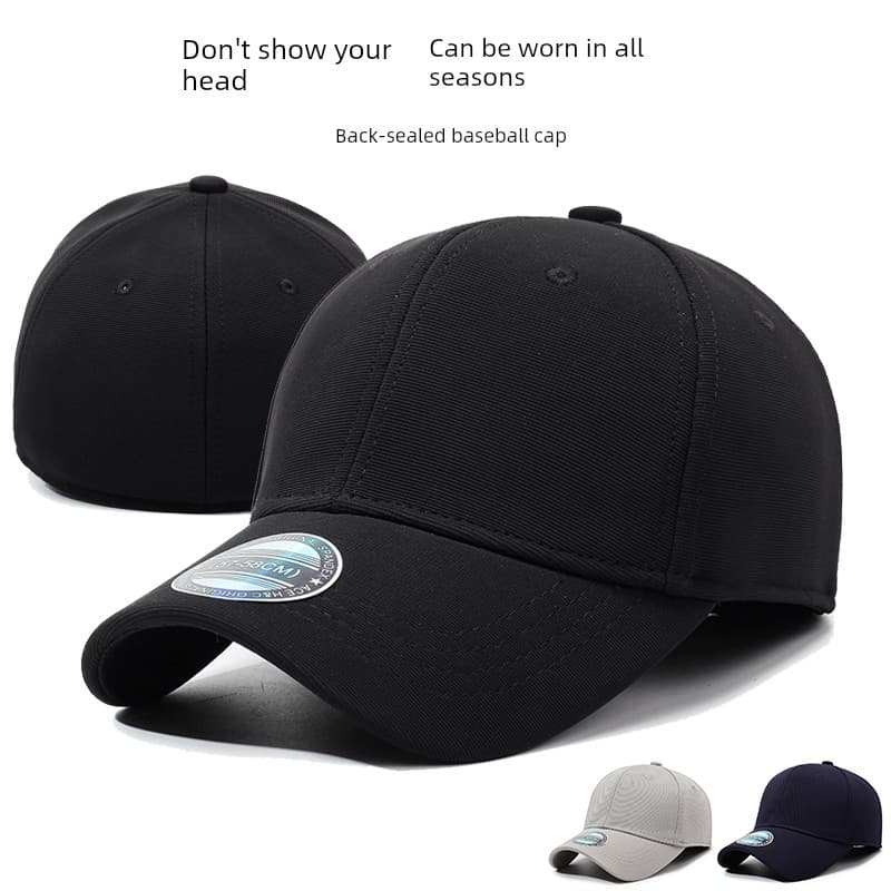 boné boné masculino Boné masculino de vedação traseira versão coreana na moda novo estilo totalmente fechado boné de b