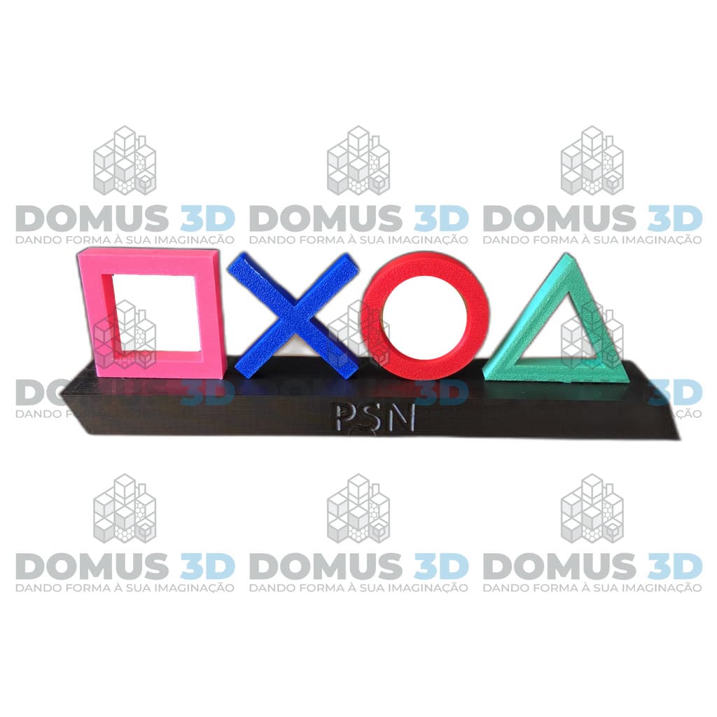 PlayStation ícones controle decorativo