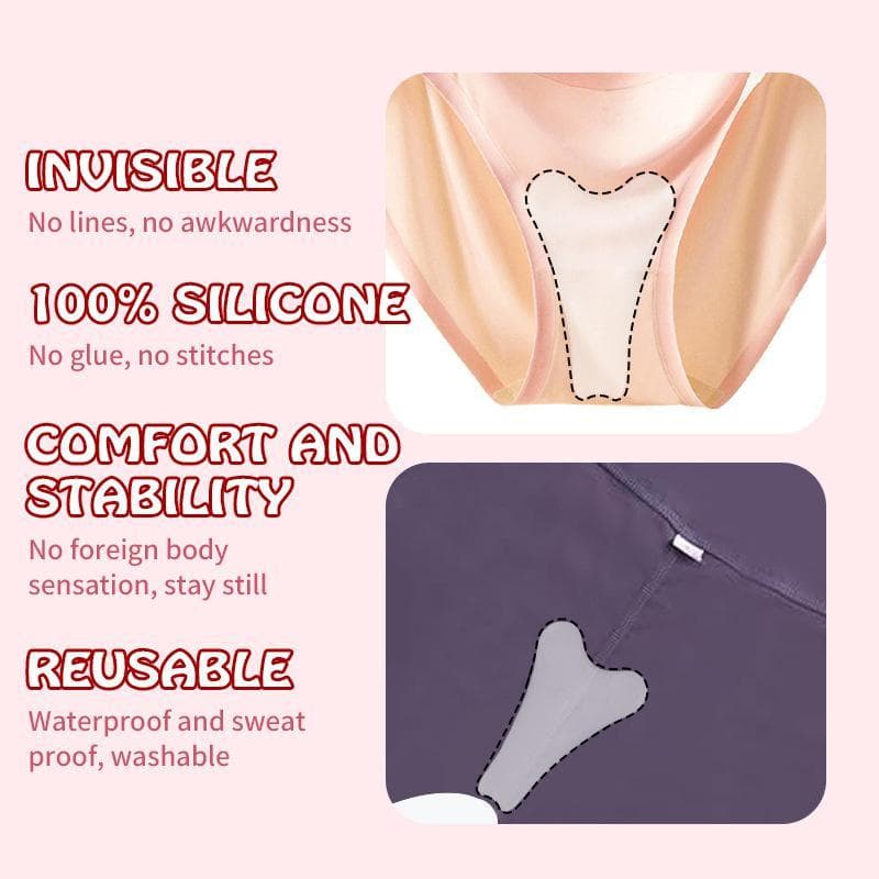 Peças Íntimas Finas Stier Silicone Underwaer Almofadas Para Biquíni Feminino Natação Dança Terno Impermeável Invisível P