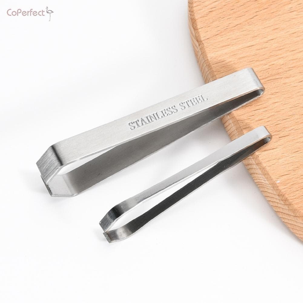 Pinça De Osso De Peixe Design Ergonômico Leve Para Acessório De Maquiagem Facial