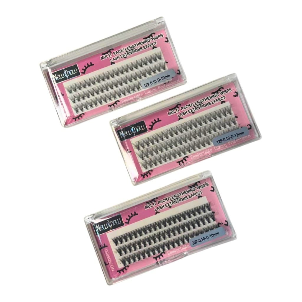 Tufinho multi pack lengthening wisps lash extensions effect New Show