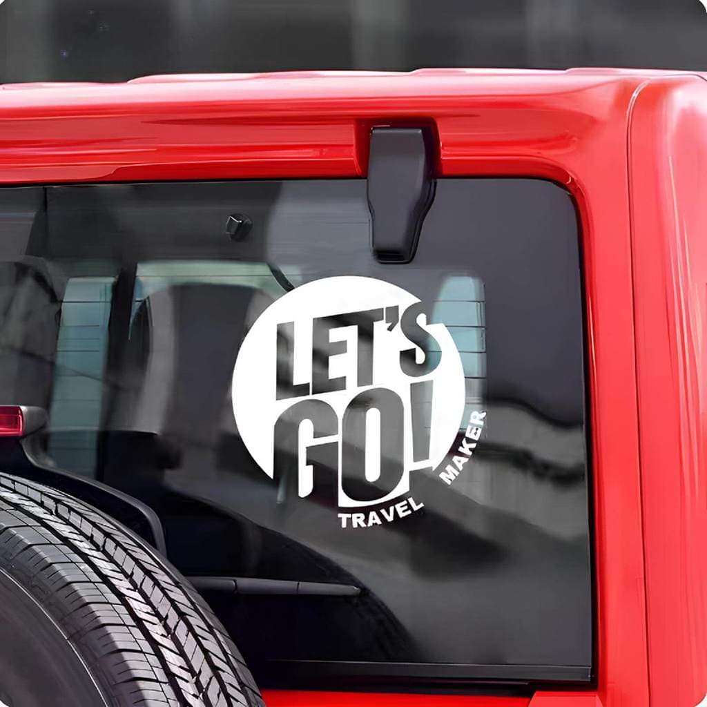 LETSGO tanque Off-Road 300 Wrangler atalho montanha mar viajante ao ar livre janela traseira vidro adesivo exclusivo ade