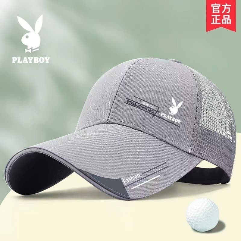 Playboy chapéu masculino primavera verão outono protetor solar respirável chapéu de sol boné de pico chapéu de sol versã