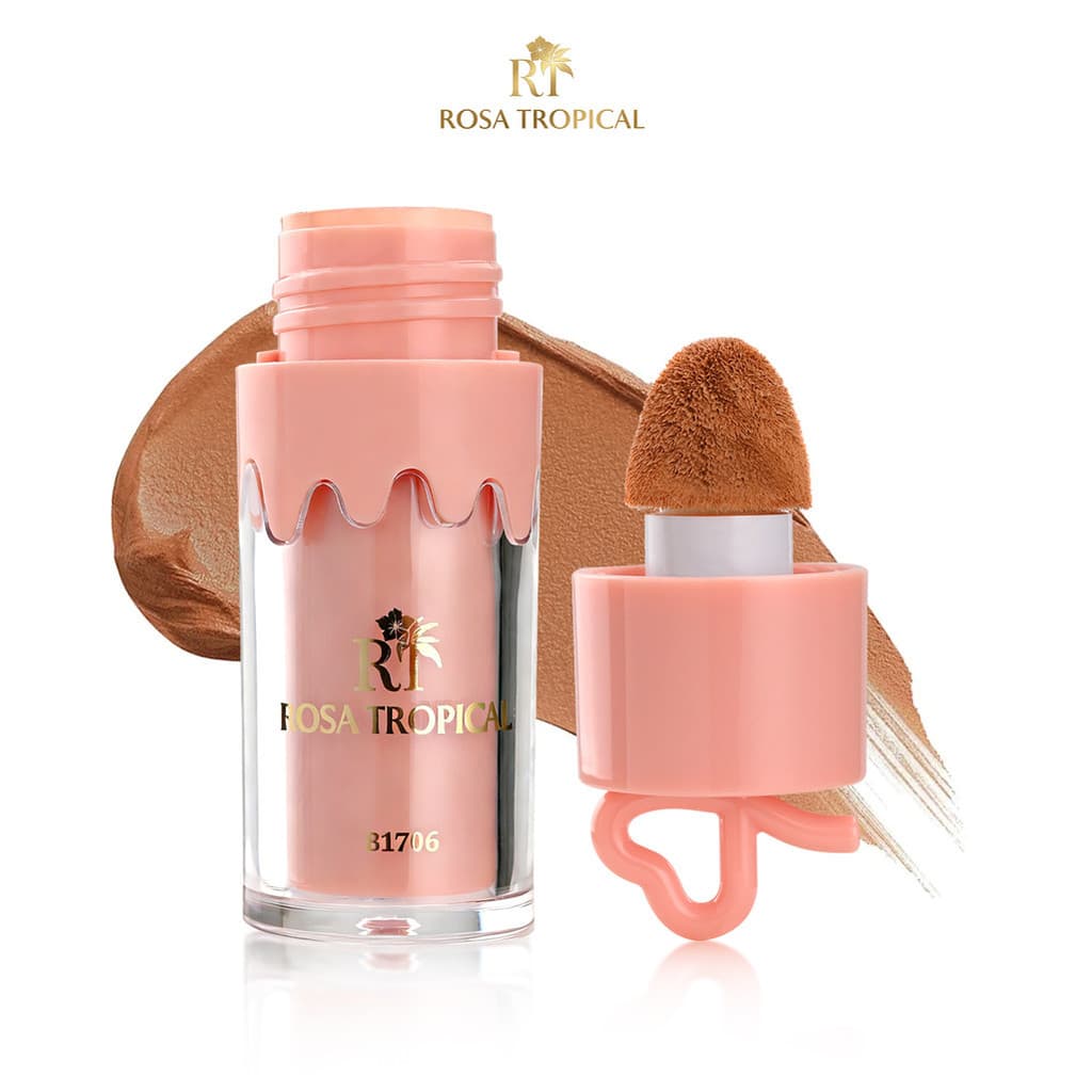 Corretivo Líquido ROSA TROPICAL Textura Leve Efeito Natural Hidratante Sem Pesar para Dia a Dia