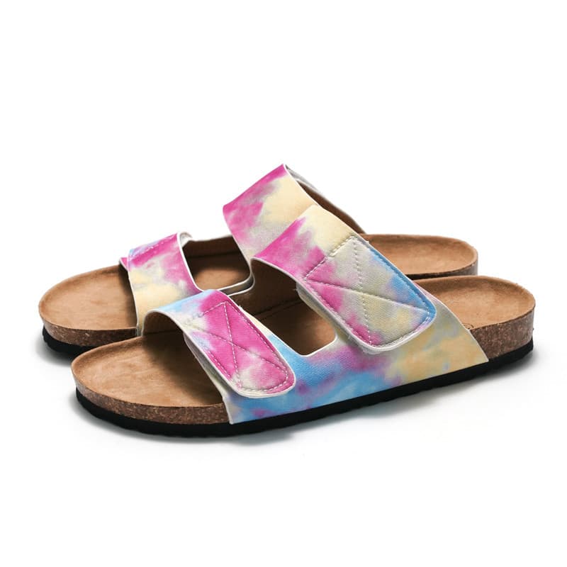 Rui pé 2026 novo produto senhoras chinelos de cortiça exterior Wear estudante sapatos de praia Cross-Border água solta s