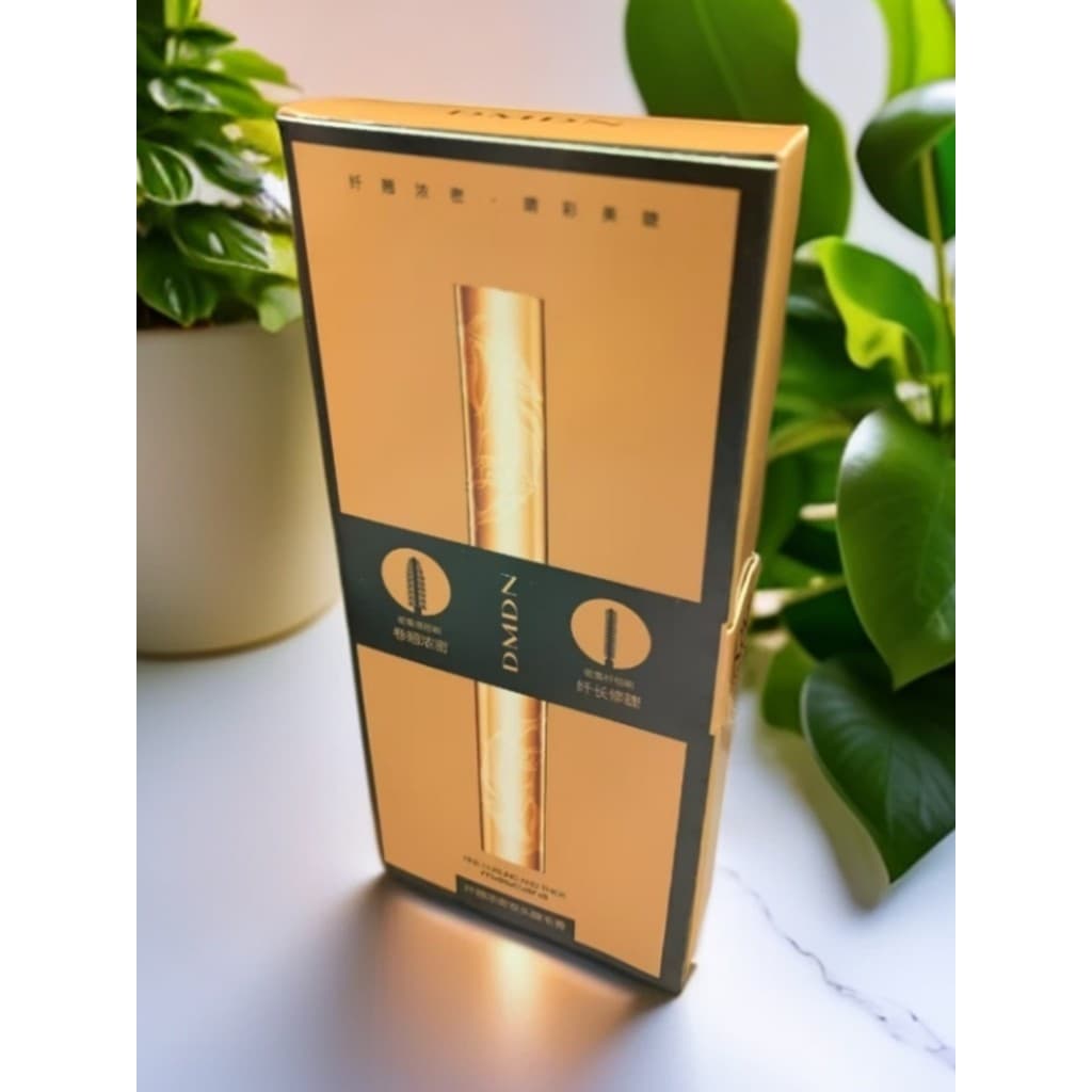 DMDN8877 Rímel de duas cabeças, fino, grosso, de duas cabeças, um multiuso, tudo em um, à prova d'água, Anti-cheiro