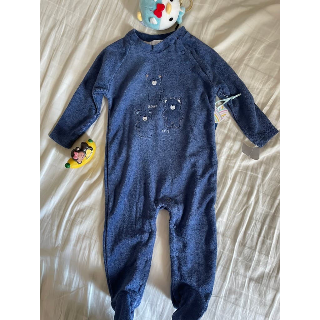 Macacão de marca australiana de comércio exterior, toalha externa de pijama forro de tecido de algodão 100 tecido de alg