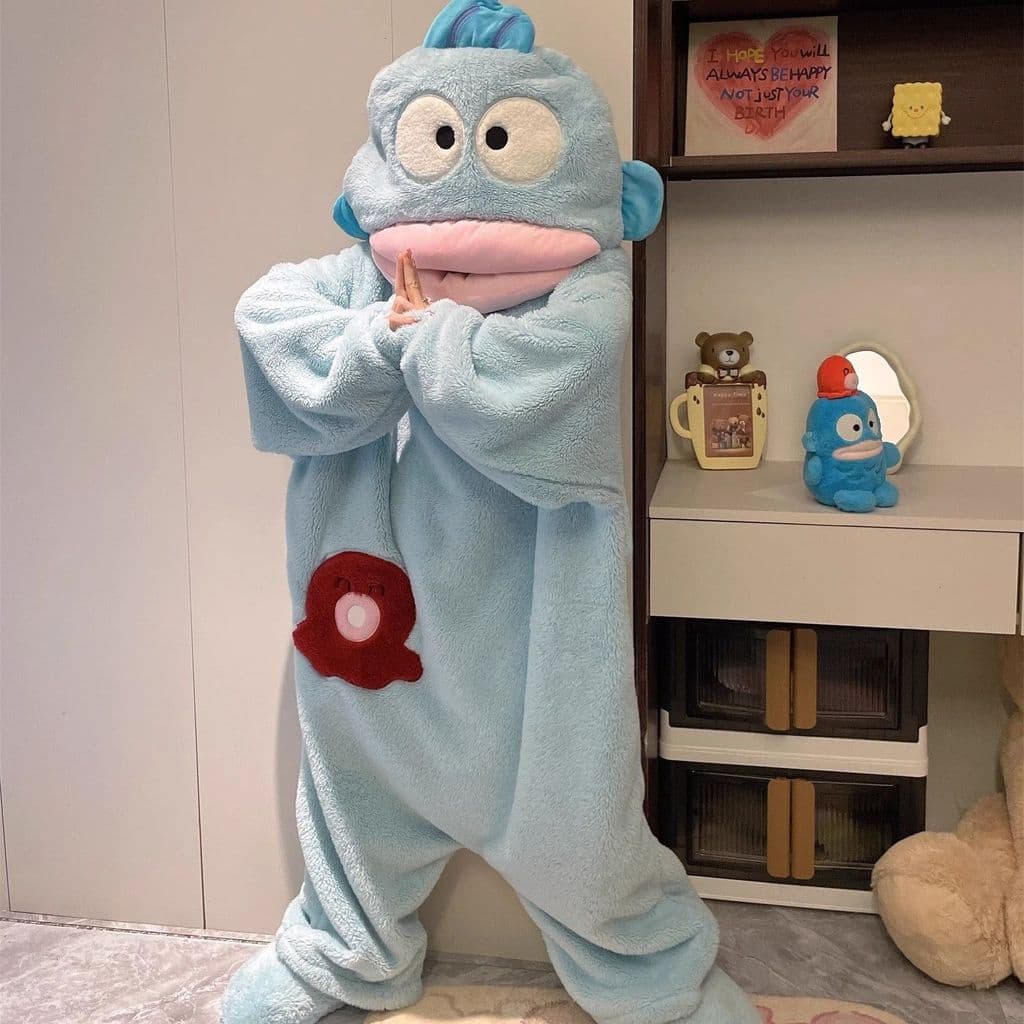 Xinjiang armazém peixe feio pijamas peixe feio camisola peixe feio Homewear peixe feio pijamas peixe feio camisola feio