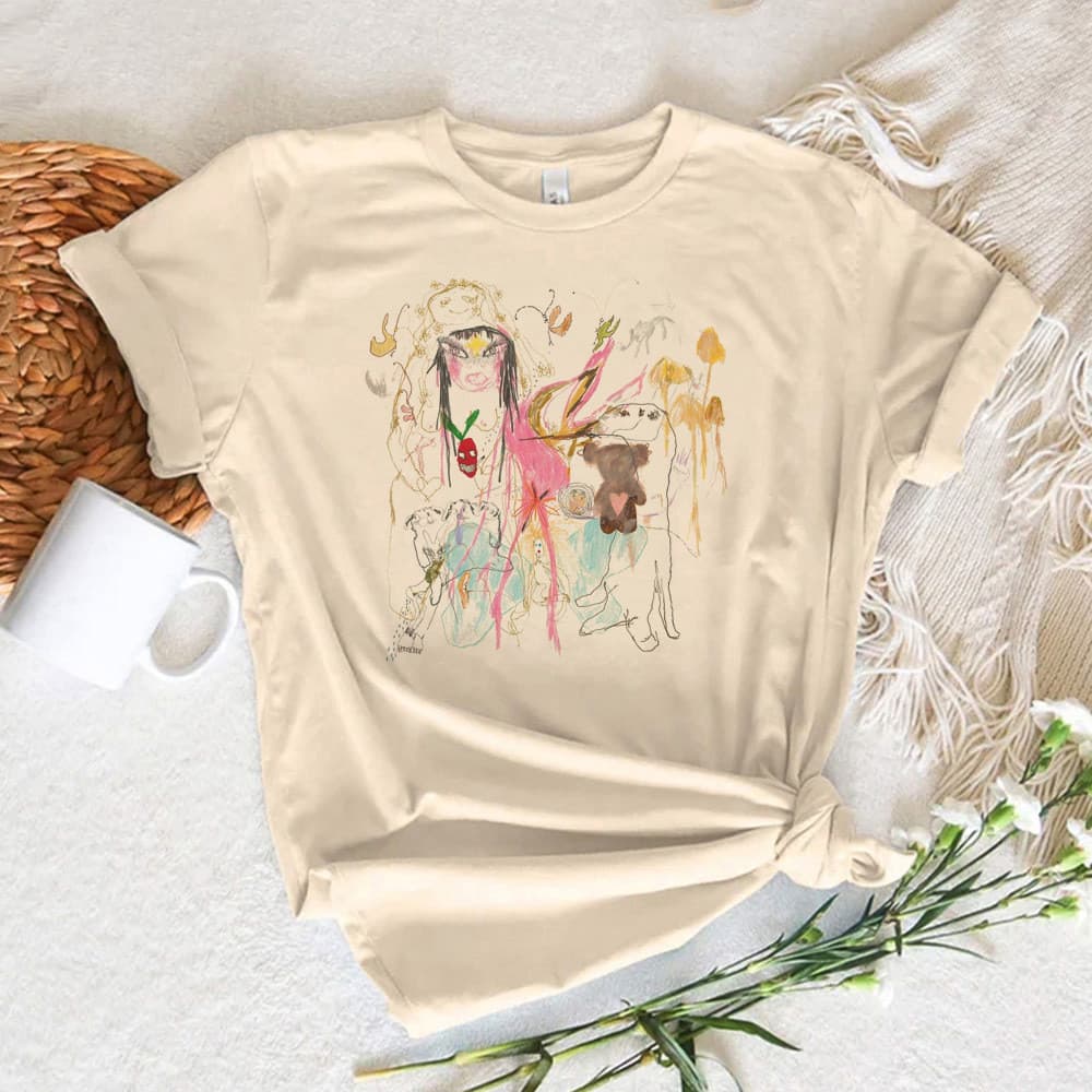 Beabadoobee Tee Mulheres Camiseta De Verão Japonesa Engraçada Harakuju Cute Feminina designer De Quadrinhos 2000s Roupas