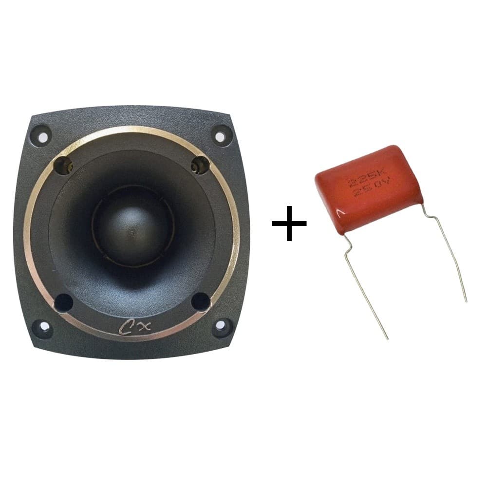 Tuiter 150w Rms Tweeter Automotivo + Capacitor