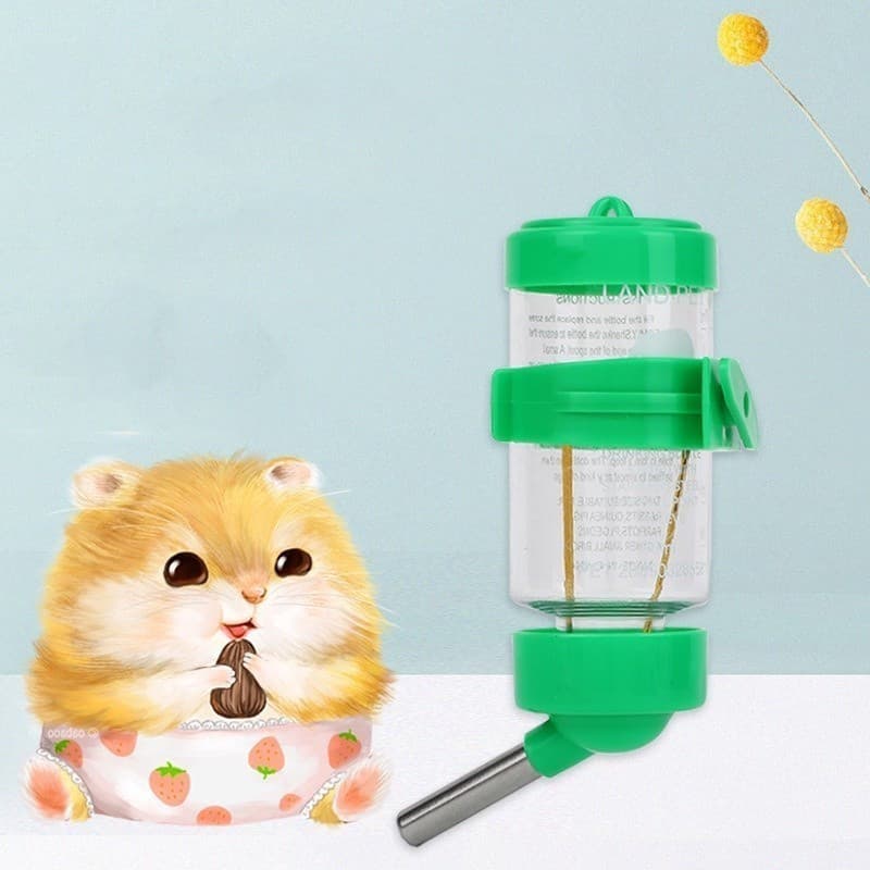 Alimentador Automático Para Animais De Estimação , Coelho , Hamster , Cachorro , Plástico , Garrafa De Água , Pendurado