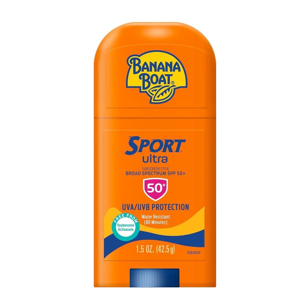 Protetor Solar em Bastão Banana Boat Sport Ultra SPF 50, 1,5oz |   Protetor Solar em Tamanho de Viagem, Mini Protetor So